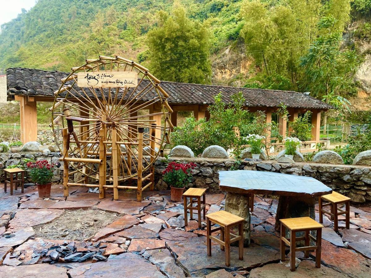 Tày Homestay Làng Đá Cổ Khuổi Ky- Bản Giốc Cao Bang Exterior foto