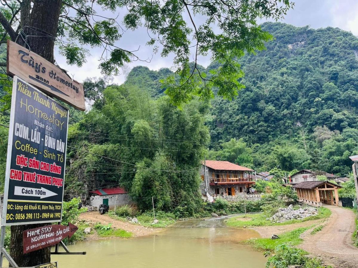 Tày Homestay Làng Đá Cổ Khuổi Ky- Bản Giốc Cao Bang Exterior foto